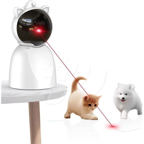 Rechargeable Motion Activated Cat Laser Toy Automatic, Interactive Cat Toys - Picture 1 of 6